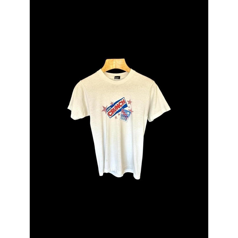 Screen Stars Nestle Crunch Vintage Tshirt Medium 90's Y2K Single Stitch USA Made